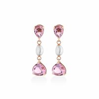 Orecchini Lelune Donna LELUNE GLAMOUR in Argento Perla LGEA563 - LGEA563